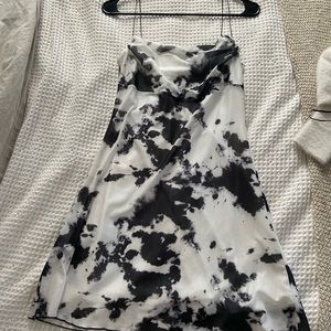 Black and white dress